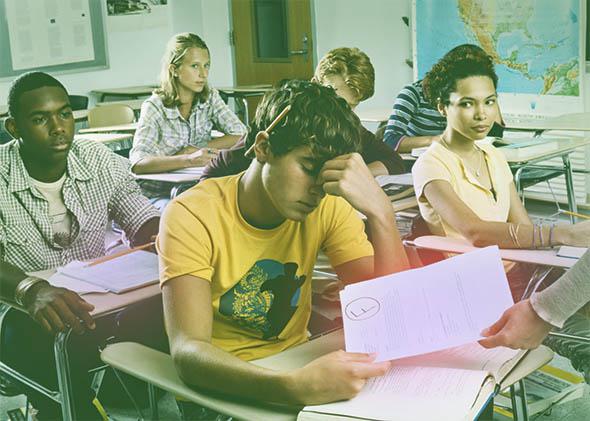 The class that failed.
